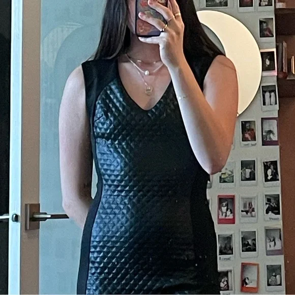 BLACK MINI DRESS - Picture 2 of 2